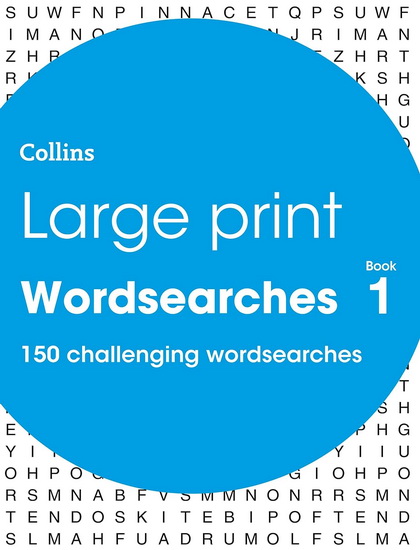 Large Print Wordsearches Book 1 - COLLECTIF
