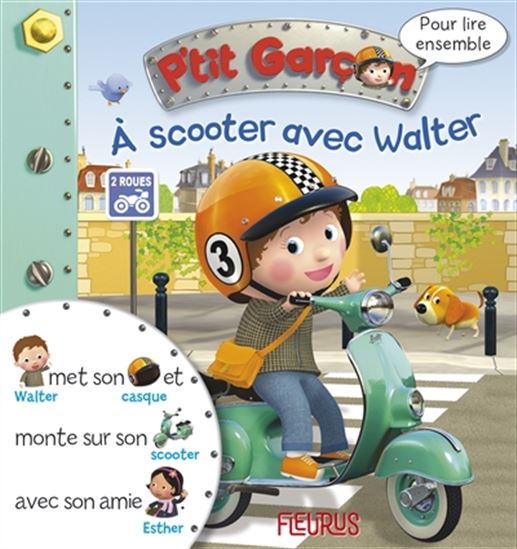 À scooter avec Walter - NADÈGE TEREBENEC - ALEXIS NESME