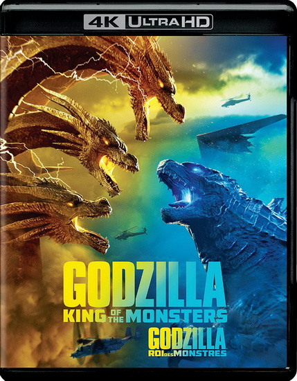 Godzilla: King of The Monsters (Godzilla: Roi des monstres) (4K+Blu-Ray) - DOUGHERTY MICHAEL