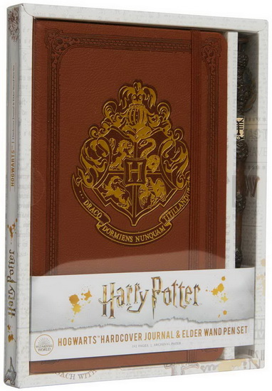 Harry Potter: Hogwarts Hardcover Ruled Journal (With Pen) - COLLECTIF