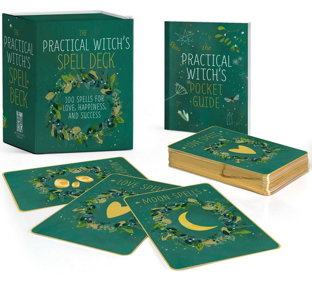 Practical Witchs Spell Deck : 100 Spells for Love Happiness and Success - CERRIDWEN GREENLEAF