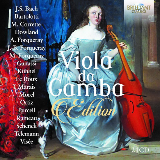 Viola da Gamba Edition (21CD) - COMPILATION VIOLE DE GAMBE