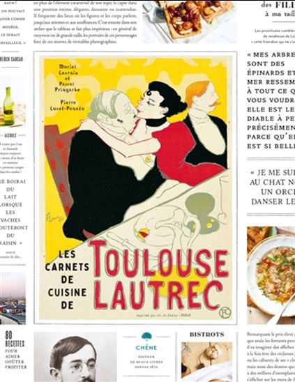 Les Carnets de cuisine de Toulouse-Lautrec - MURIEL LACROIX & AL