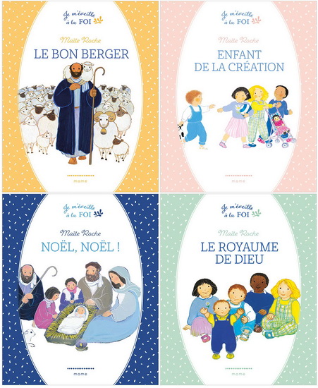 Je m&#39;éveille à la foi : livrets de l&#39;enfant Cof. 4 vls - MARIE PETIET - MAÏTE ROCHE