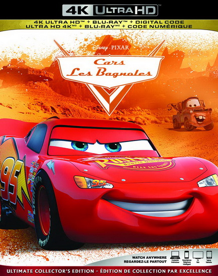 Cars (Les Bagnoles) (4K+Blu-Ray) - LASSETER JOHN - RANFT JOE
