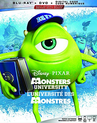 Monsters University (L'université des monstres) (Blu-Ray+Dvd) (Nouvel Emballage) - SCANLON DAN