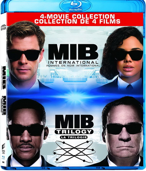 Men In Black (1997) + Men In Black 2 + Men In Black 3 + Men In Black: International (Blu-Ray) - DIVERS