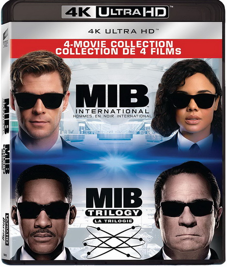 Men In Black (1997)+ Men In Black 2 + Men In Black 3 + Men In Black: International (4K+Blu-Ray) - DIVERS