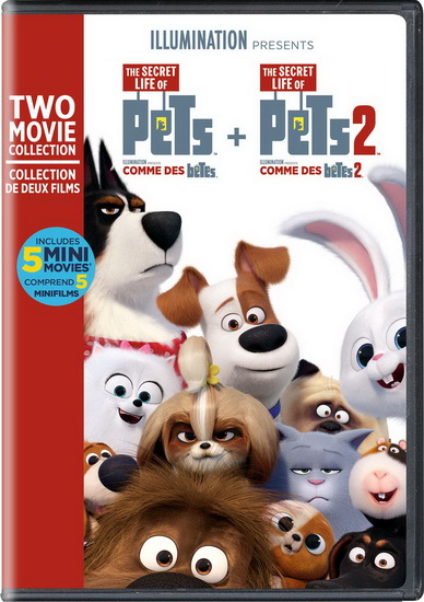 The Secret Life of Pets : 2-Movie Collection - RENAUD CHRIS