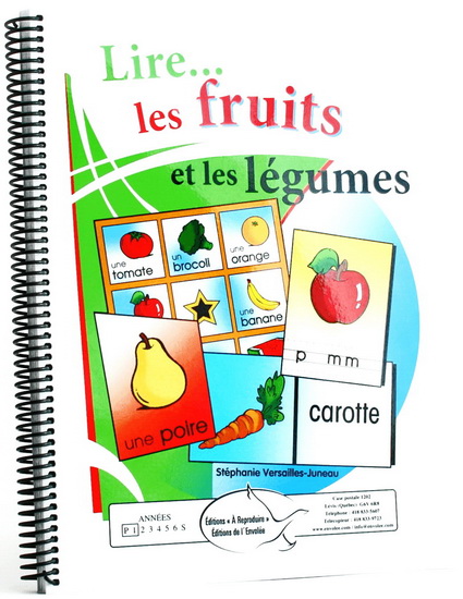 Lire… les fruits et les légumes - STÉPHANIE VERSAILLES-JUNEAU
