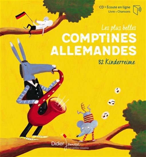 Les Plus belles comptines allemandes + CD N. éd. - COLLECTIF