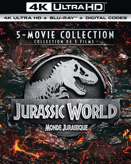 Jurassic World 5-Movie Collection (4K+Blu-Ray) - DIVERS