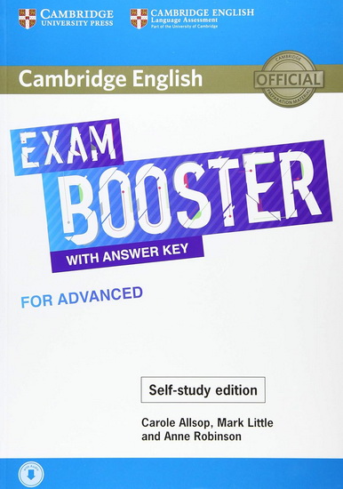 Cambridge English Exam Booster with Answer Key for Advanced: Photocopiable Exam Resources for Teachers: Self-Study ed. - CAROLE ALLSOP
