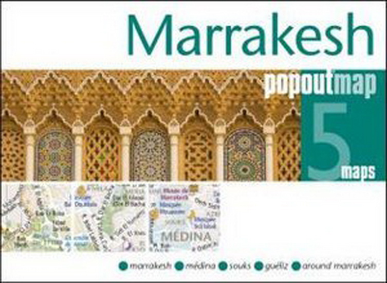 Marrakesh PopOut Map - COLLECTIF