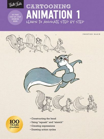Cartooning : Animation 1 with Preston Blair : Learn to animate step by step - PRESTON BLAIR