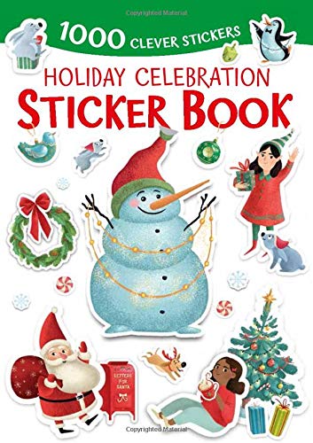 Holiday Celebration Sticker Book : 1000 Clever Stickers - MARGARITA KUKHTINA