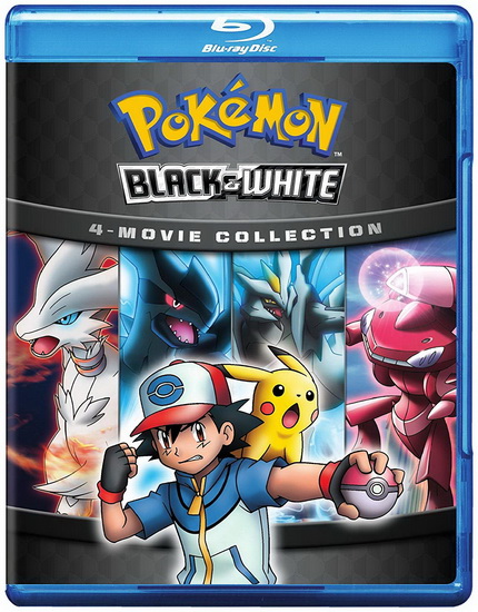 Pokemon Black & White Movie 4 Pack (Blu-Ray) - 