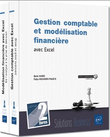 Gestion comptable et modélisation financière avec Excel Cof. 2 vls - FAÏZA MOUMEN-PIASCO - BORIS NORO
