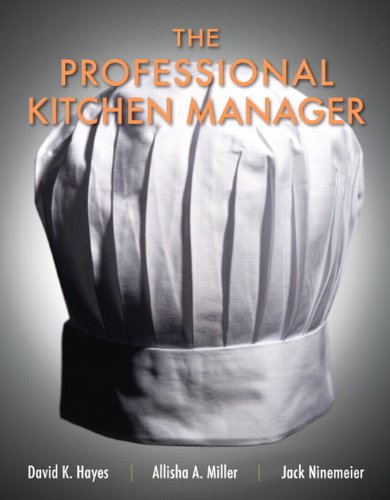 Professional Kitchen Manager - DAVID K HAYES & AL