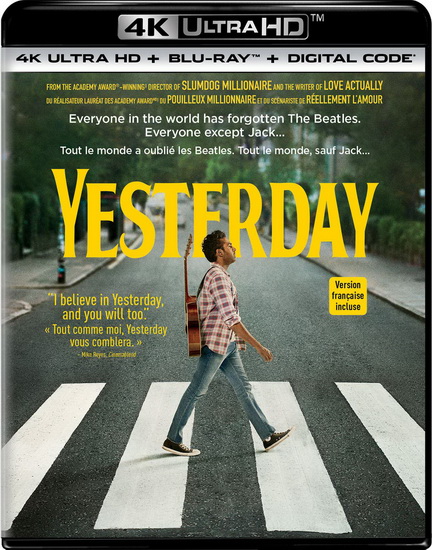 Yesterday (4K+Blu-Ray) - BOYLE DANNY