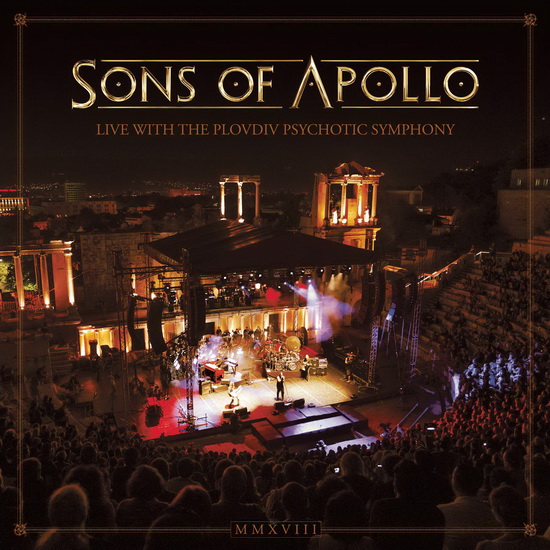 Live With The Plovdiv Psychotic Symphony - Ltd. Deluxe Ed. (3CD+DVD+Blu-Ray Artbook) - SONS OF APOLLO