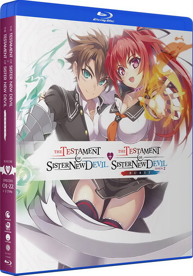 The Testament of Sister New Devil : Seasons 1-2 (Blu-Ray) - 
