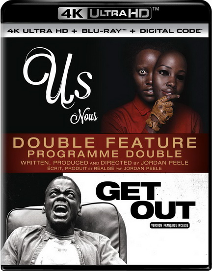 Us / Get Out (4K+Blu-Ray) - JORDAN PEELE