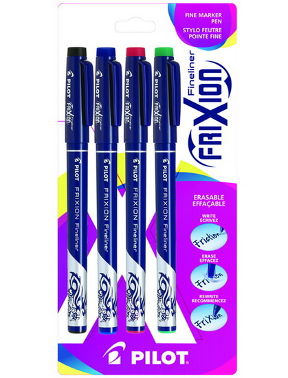 Ens. 4 Stylos Fineliner Frixion 2AS