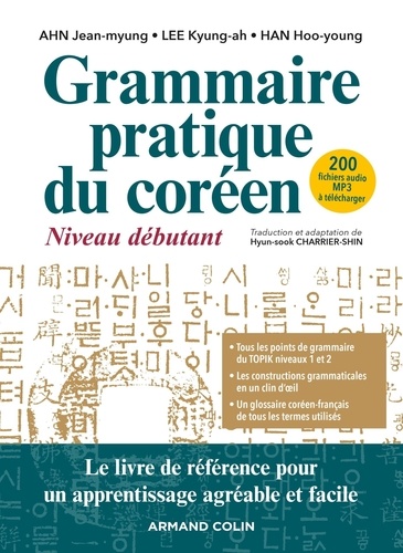 Grammaire pratique du coréen - COLLECTIF