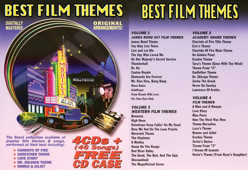 Best Film Themes (4CD+carry case) - COMPILATION