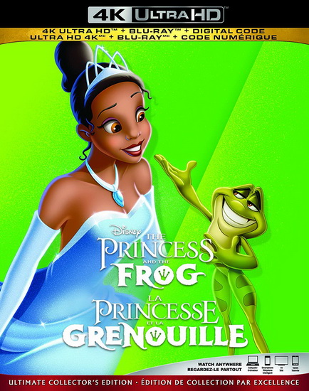 The Princess & The Frog (La princesse et la grenouille) (4K+Blu-Ray) - CLEMENTS RON - MUSKER JOHN