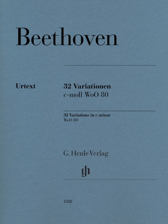 32 Variations In C Minor, WoO 80 (Piano) - LUDWIG VAN BEETHOVEN
