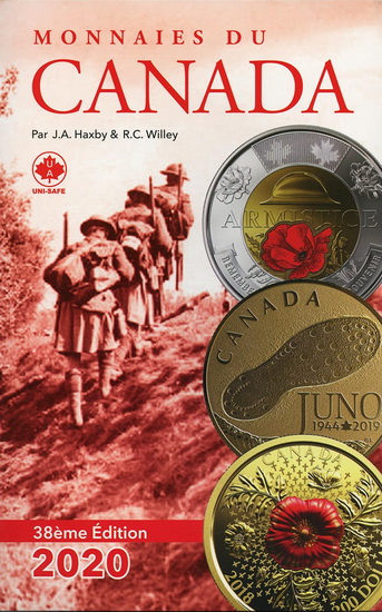 Monnaies du Canada 2020 - J A HAXBY - R C WILLEY