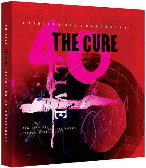 40 Live Curaetion 25 + Anniv. Deluxe Ltd. Box Set (4CD+2Blu-Ray) - CURE (THE)