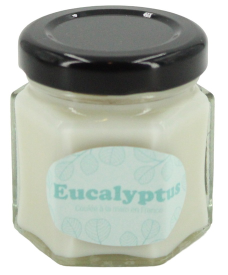 Bougie cire végétale 35g Eucalyptus