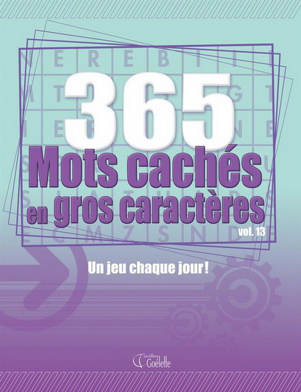 365 mots cachés en gros caractères #13 - COLLECTIF