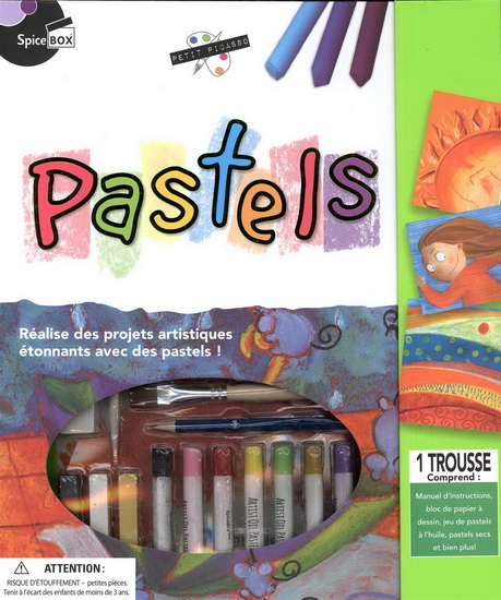 Pastels : Réalise des projets artistiques étonnants avec des pastels - COLLECTIF