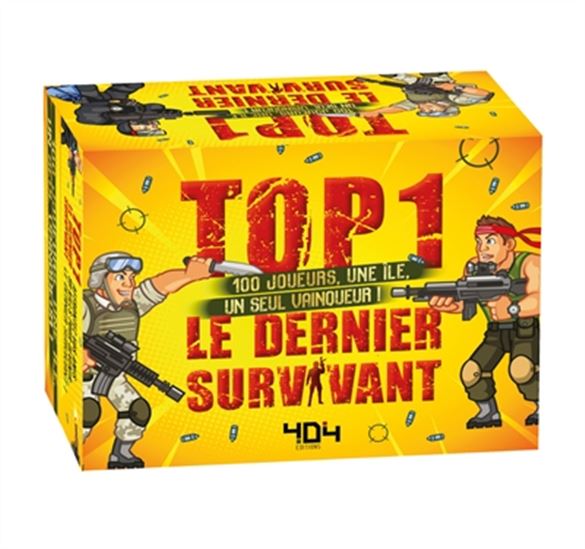 Top 1 : le dernier survivant : 100 joueurs, une île, un seul vainqueur ! - JULIEN TELLOUCK
