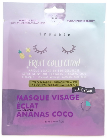 Masque visage éclat - Ananas Coco