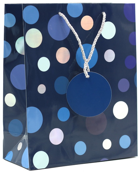 Sac moyen Pois bleus
