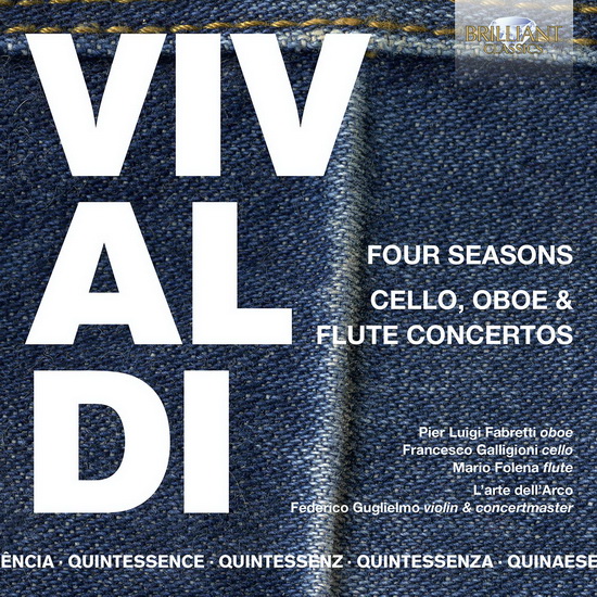 Quintessence Vivaldi: Four Seasons - Cello, Oboe & Flute Concertos (5CD) - VIVALDI