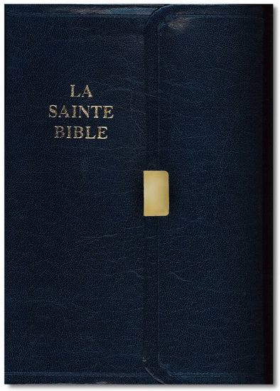 Bible Louis Segond 1910 Similicuir, compact, fermoir à pression - COLLECTIF
