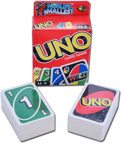 Uno World's smallest™ Plus petit au monde - Jeux de société et ...