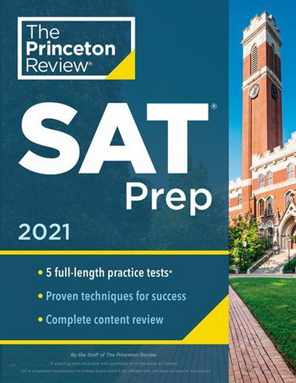 Princeton Review SAT Prep, 2021 - COLLECTIF