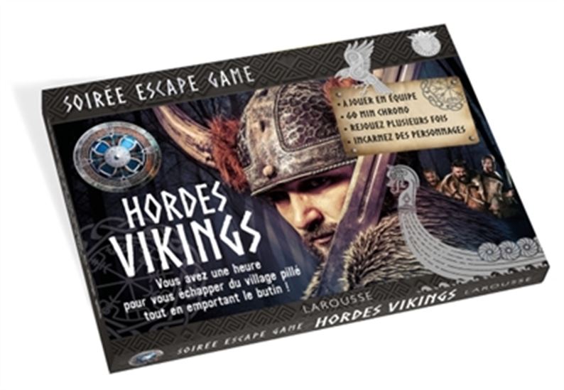 Hordes vikings : soirée escape game Cof. - LOÏC AUDRAIN - SANDRA LEBRUN