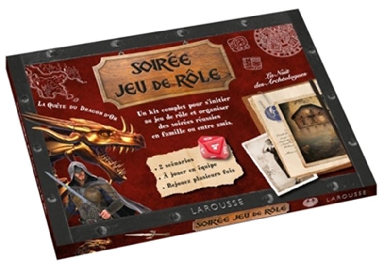 Soirée jeu de rôle : la quête du dragon d&#39;or Cof. N. éd. - FRANÇOIS YVON