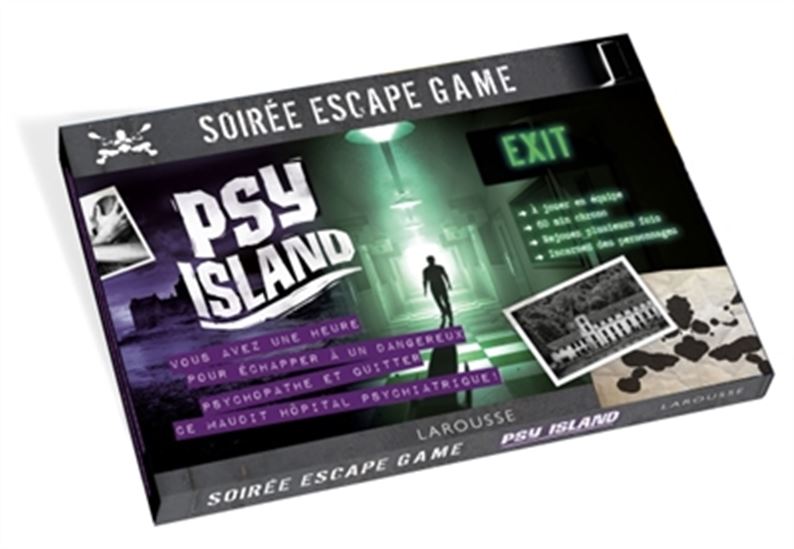 Psy island : soirée escape game Cof. - COLLECTIF