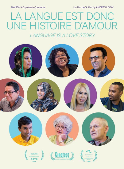 La Langue est donc une histoire d'amour - LIVOV ANDRES