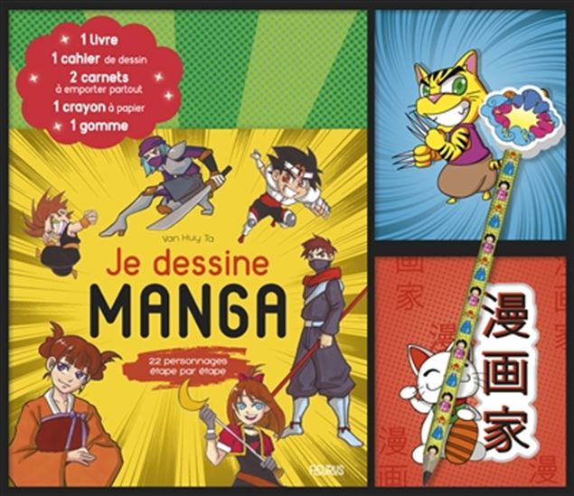 Je dessine manga Cof. - VAN HUY TA