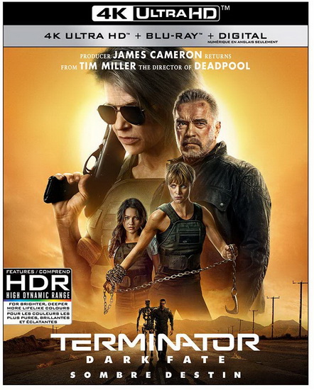 Terminator: Dark Fate (Terminator: Sombre Destin) (4K+Blu-Ray) - TIM MILLER